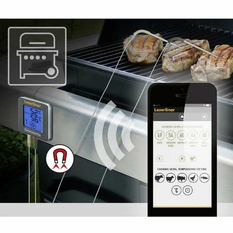 Laserliner 082.429A Thermomètre à Sonde à Piquer 300 °C (max) 5 Laserliner 082.429A Thermomètre à Sonde à Piquer 300 °C (max) – Image 3