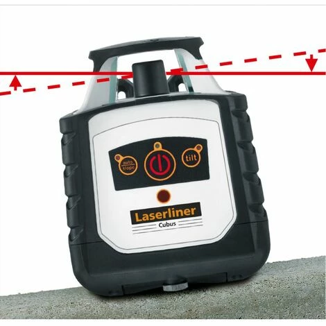 Laserliner Laser Rotatif Incl. Récepteur Laser Cubus 110 S 4 Laserliner Laser Rotatif Incl. Récepteur Laser Cubus 110 S – Image 2