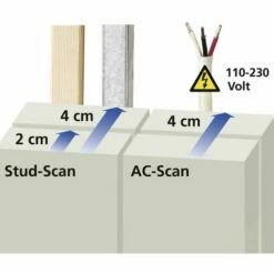 Scanner Mural Laserliner StarFinder Plus 080.972A Profondeur De Détection (max.) 40 Mm 1 Pc(s) -LASERLINER Soldes Boutique 4405723 3