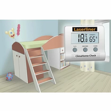 Laserliner ClimaCheck Hygromètre 20 % HR 99 % HR 5 Laserliner ClimaCheck Hygromètre 20 % HR 99 % HR – Image 3