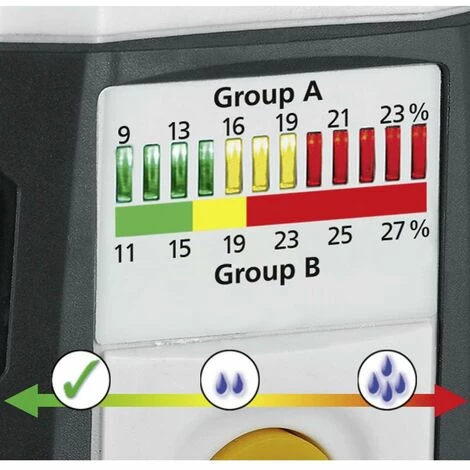 Humidimètre Pour Matériaux Laserliner Wood Tester Compact Plage De Mesure De Lhumidité Du Bois 9 à 27 % Vol Pour Bois D 3 Humidimètre Pour Matériaux Laserliner Wood Tester Compact Plage De Mesure De Lhumidité Du Bois 9 à 27 % Vol Pour Bois D – Image 2