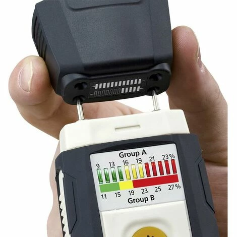 Humidimètre Pour Matériaux Laserliner Wood Tester Compact Plage De Mesure De Lhumidité Du Bois 9 à 27 % Vol Pour Bois D 4 Humidimètre Pour Matériaux Laserliner Wood Tester Compact Plage De Mesure De Lhumidité Du Bois 9 à 27 % Vol Pour Bois D – Image 3