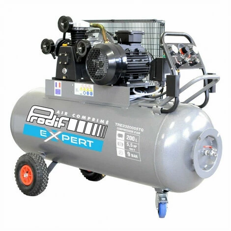 Compresseur à Courroie 200L 5,5CV Triphasé TRE2320055TG PRODIF 3 Compresseur à Courroie 200L 5,5CV Triphasé TRE2320055TG PRODIF