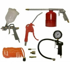 Kit 8 Accessoires Raccords Rapides Pour Peindre, Gonfler, Souffler, Pulvériser, 5015 PRODIF